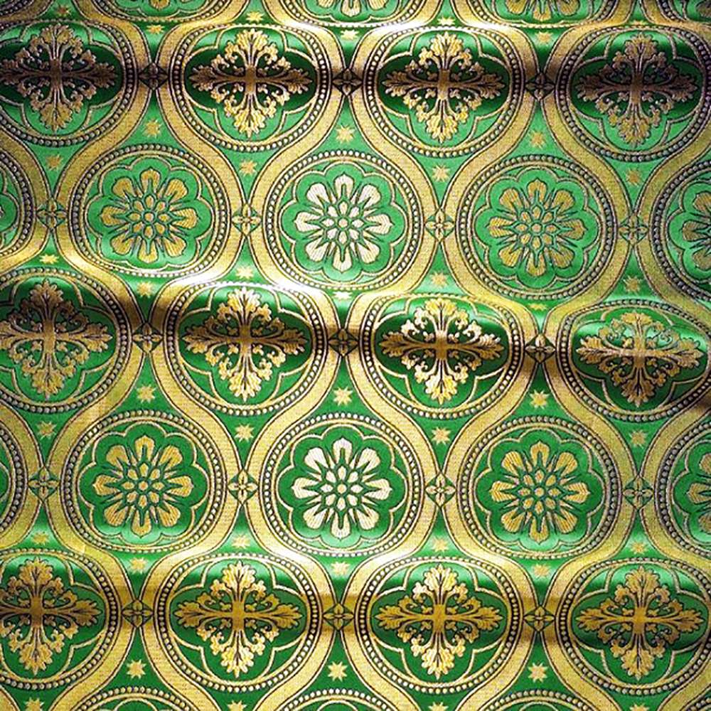 Brocade (Easter) green Brocade (Easter) green
