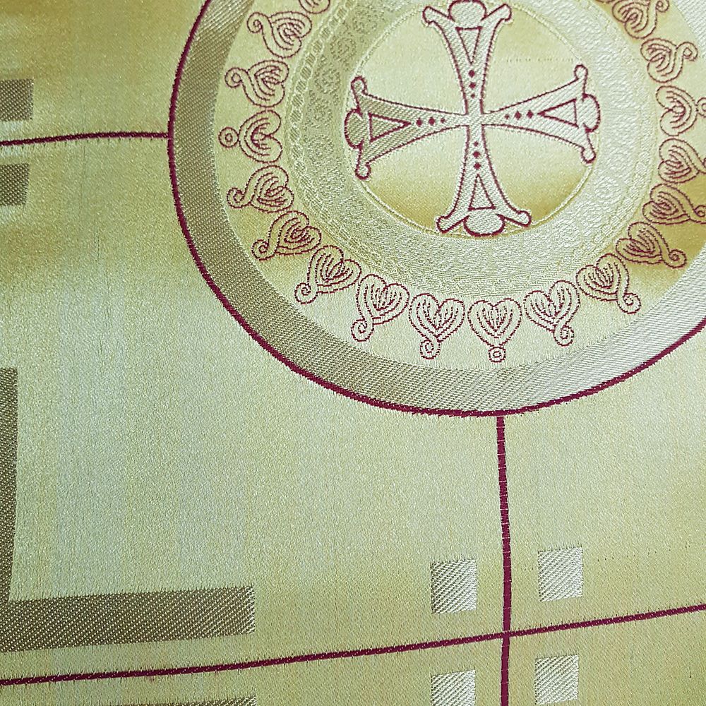 Greek Brocade yellow (Ringing Bells) Greek Brocade yellow (Ringing Bells)