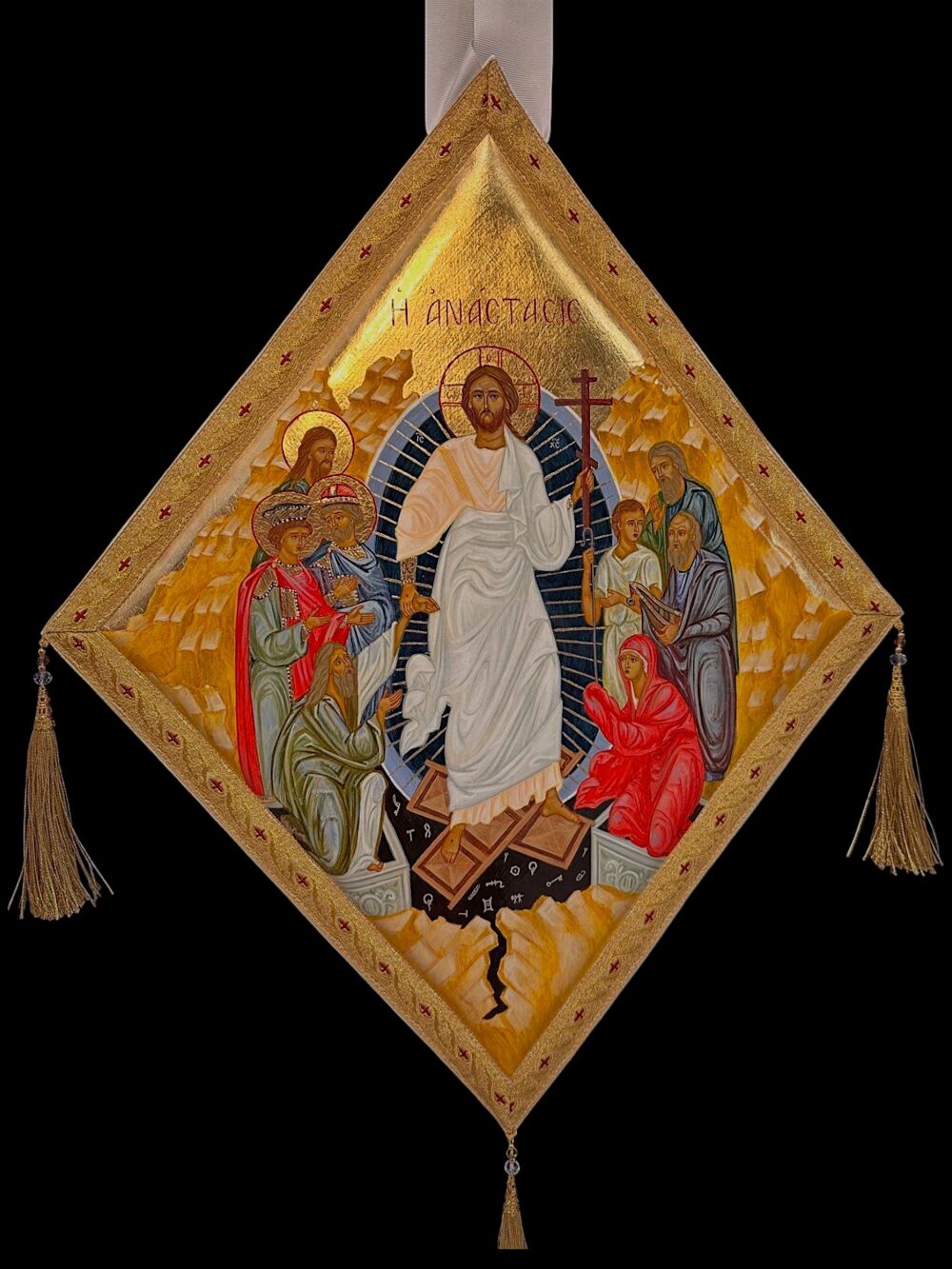 Bishop's painted palitsa (Resurrection of Christ) Bishop's painted palitsa (Resurrection of Christ)