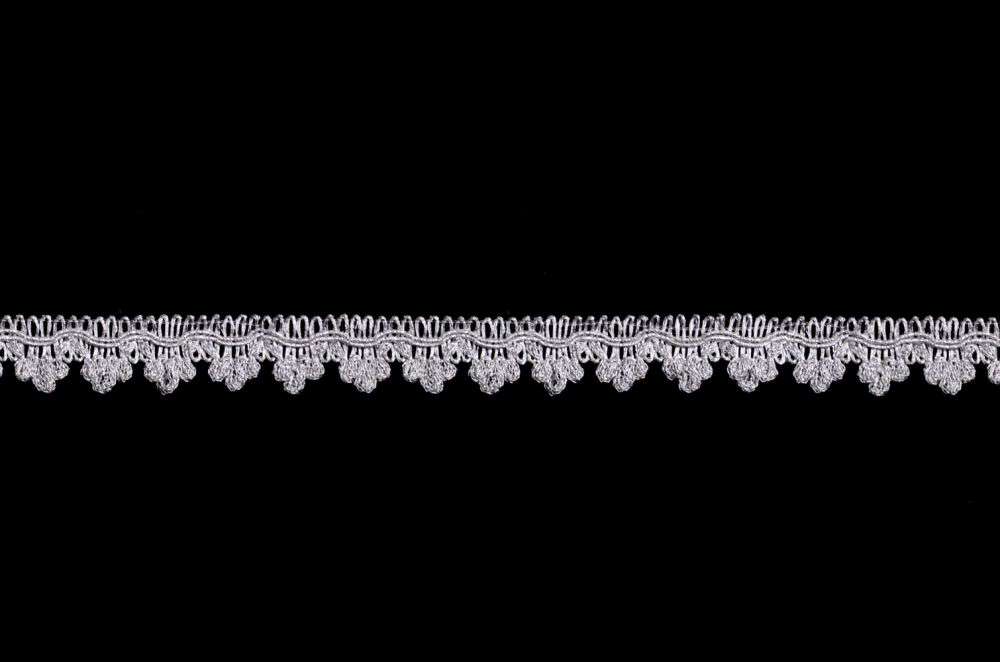 Lace (Battlement) width 2 cm silver