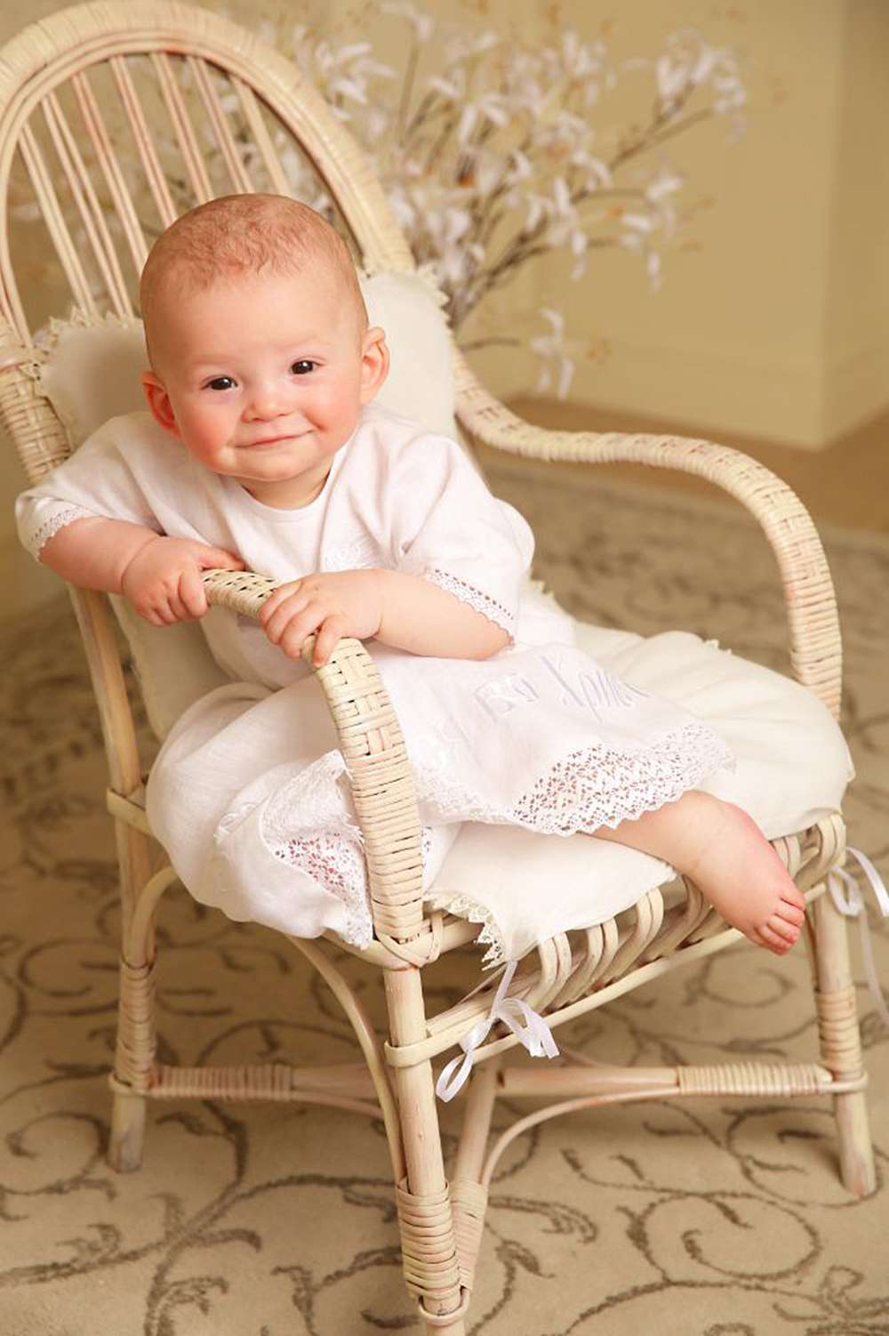 Linen tunic with embroidery buy