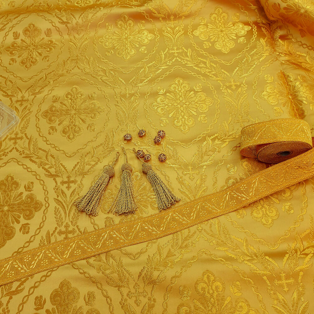 Brocade yellow (Openwork Cross) for sale