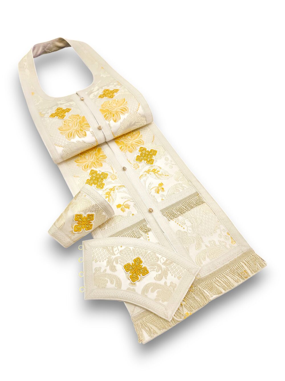 Epitrachelion Set white (Iver)