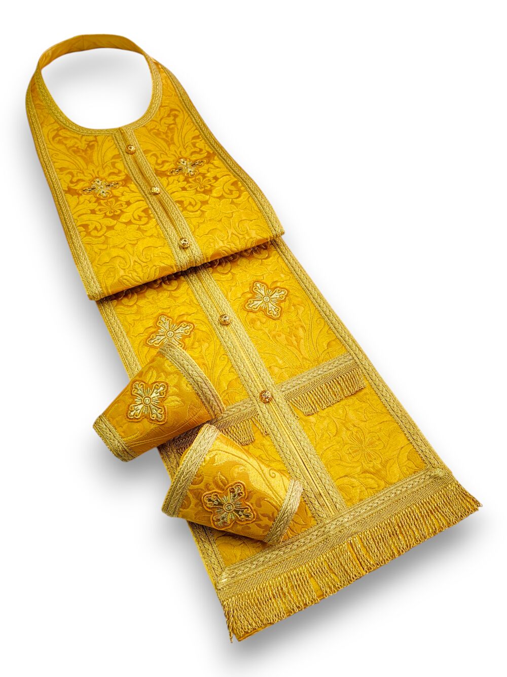 Greek style vestment with premium braid Orthodox