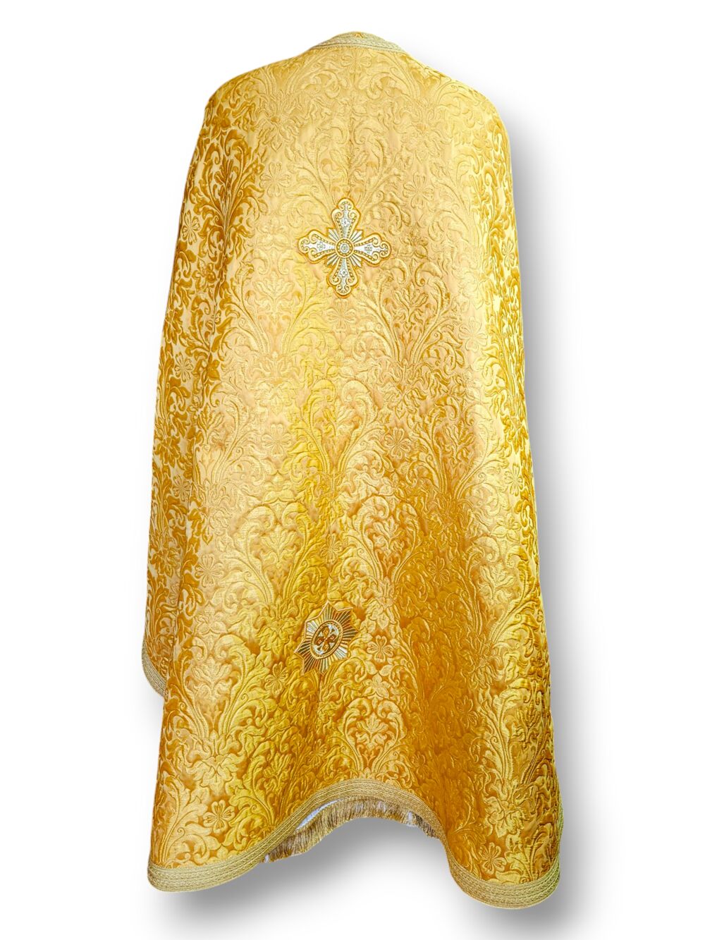 Greek style vestment with premium braid for sale