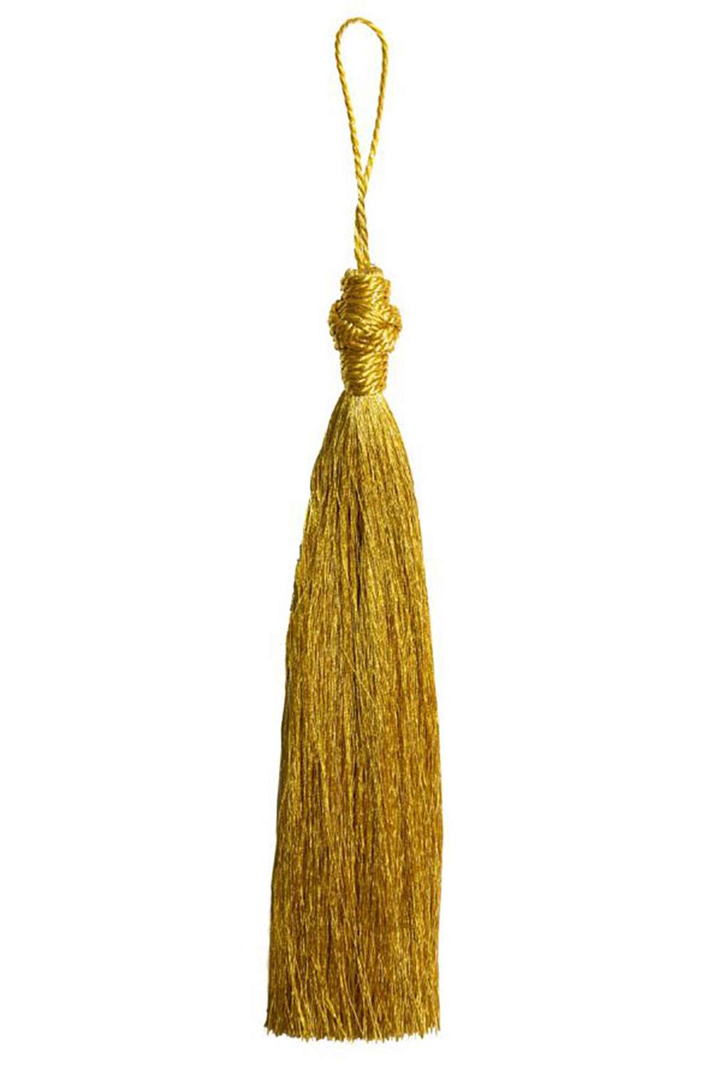 Extended tassel golden