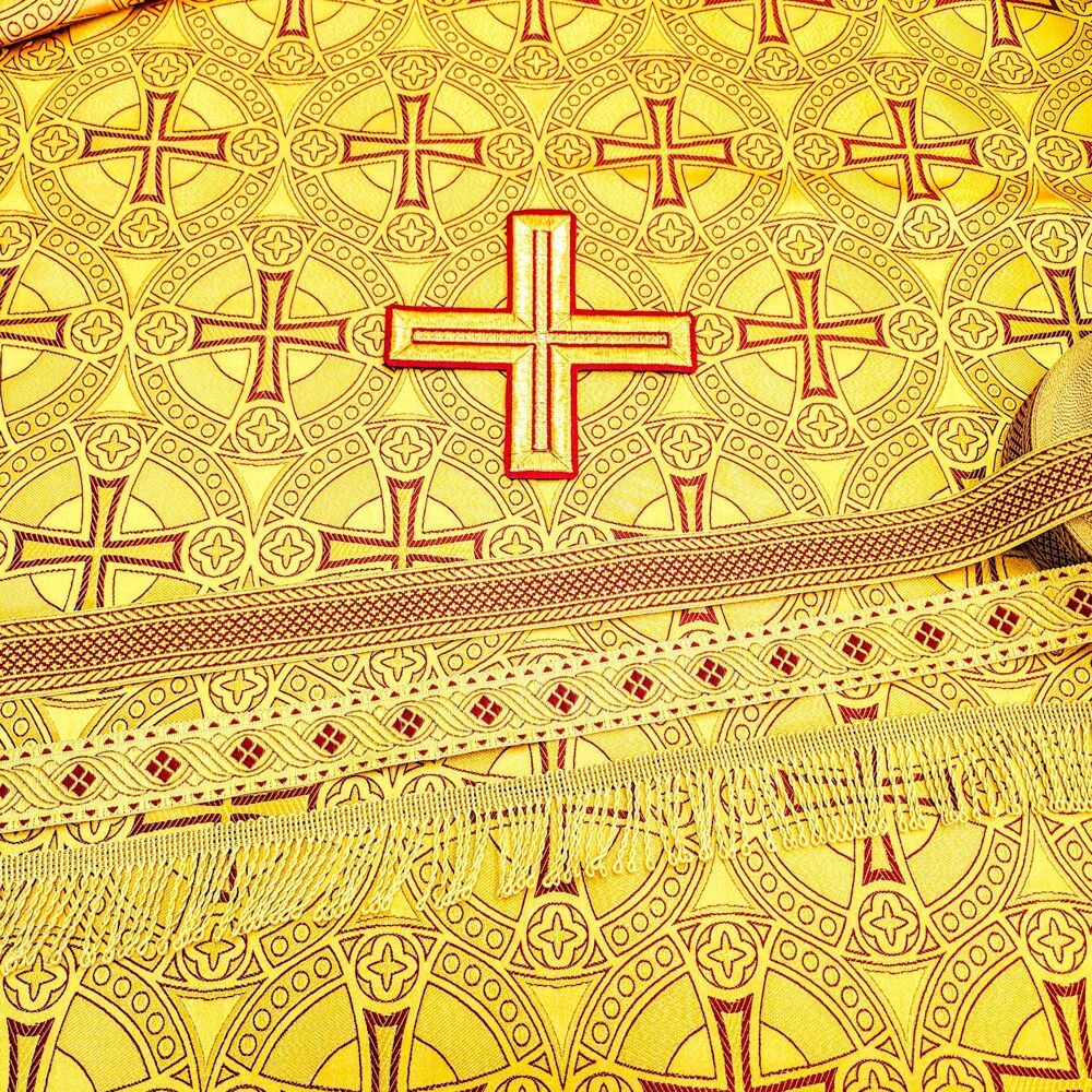 Brocade yellow (Trinity) (width 2m) for sale