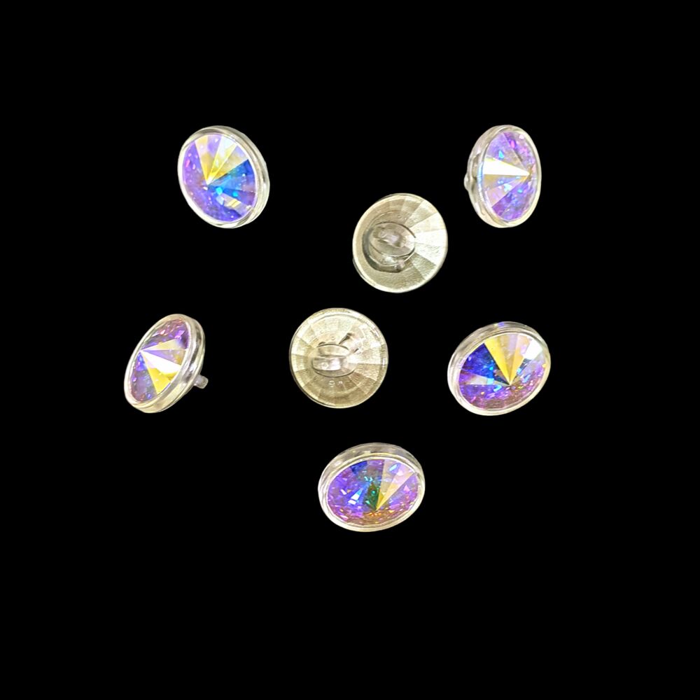 Iridescent Swarovski Buttons