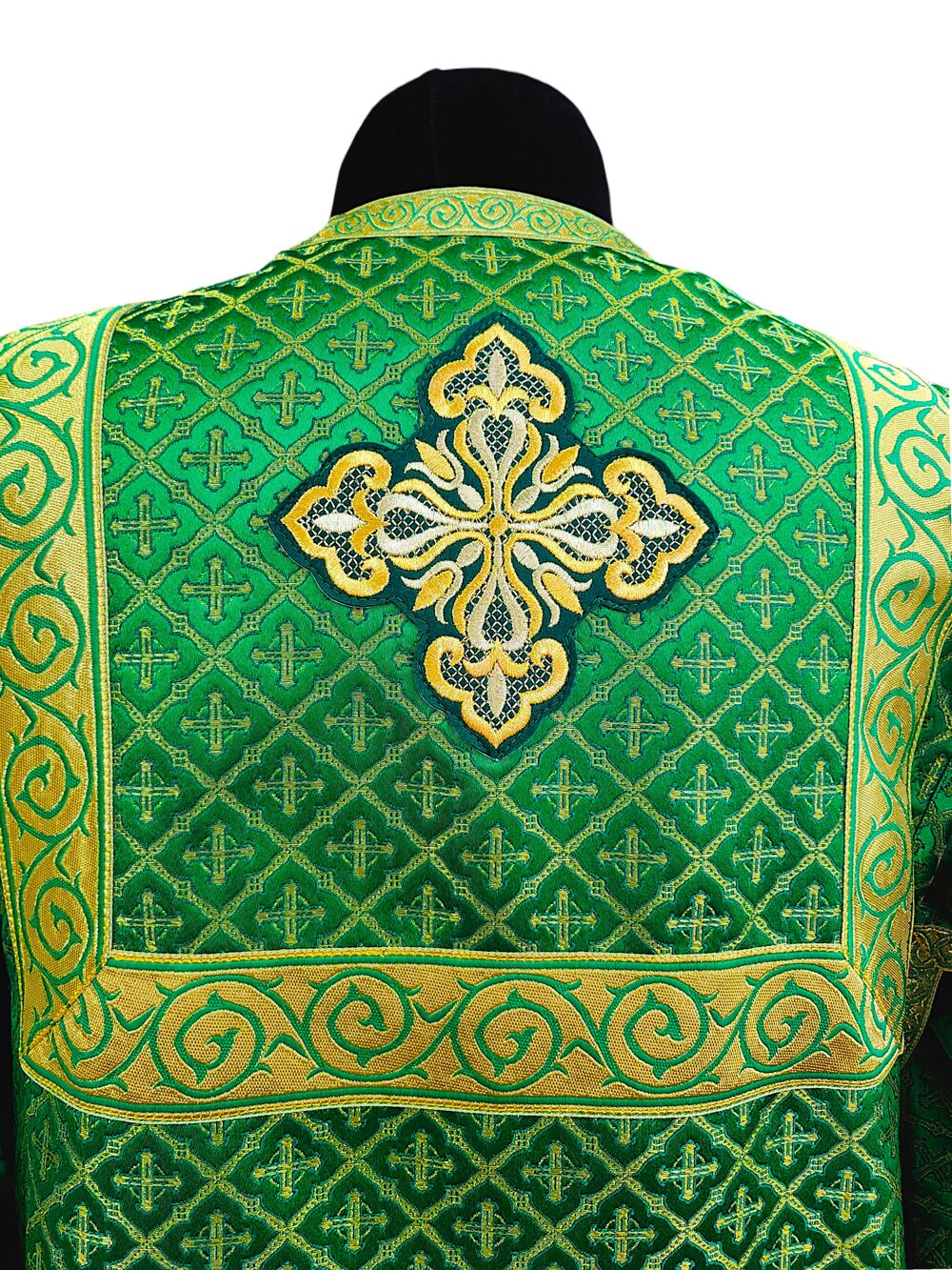 Стихар паламарський зелений (парча) ціна