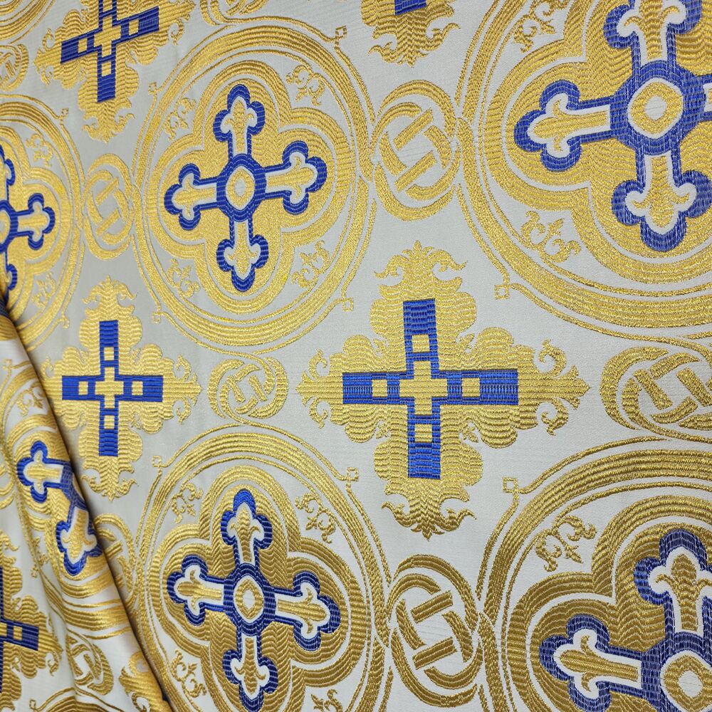 Тканина грецька синя «Нікомедія»