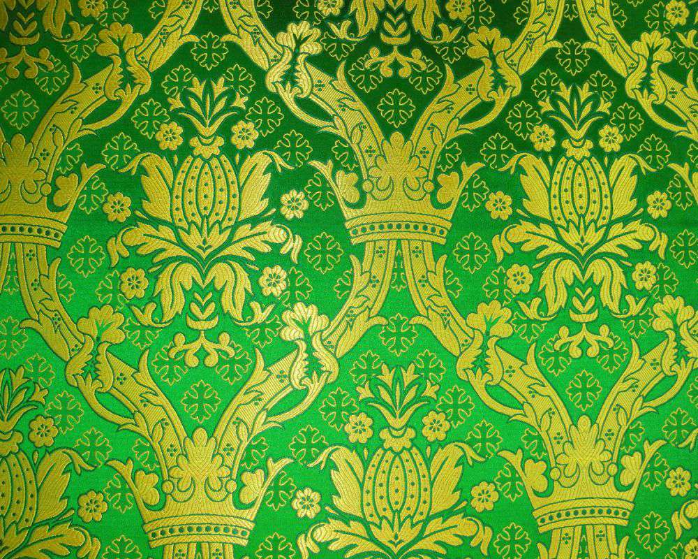 Brocade for vestment (Jerusalem) for sale