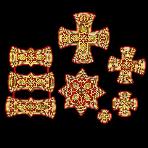 Вишиті набори хрестів